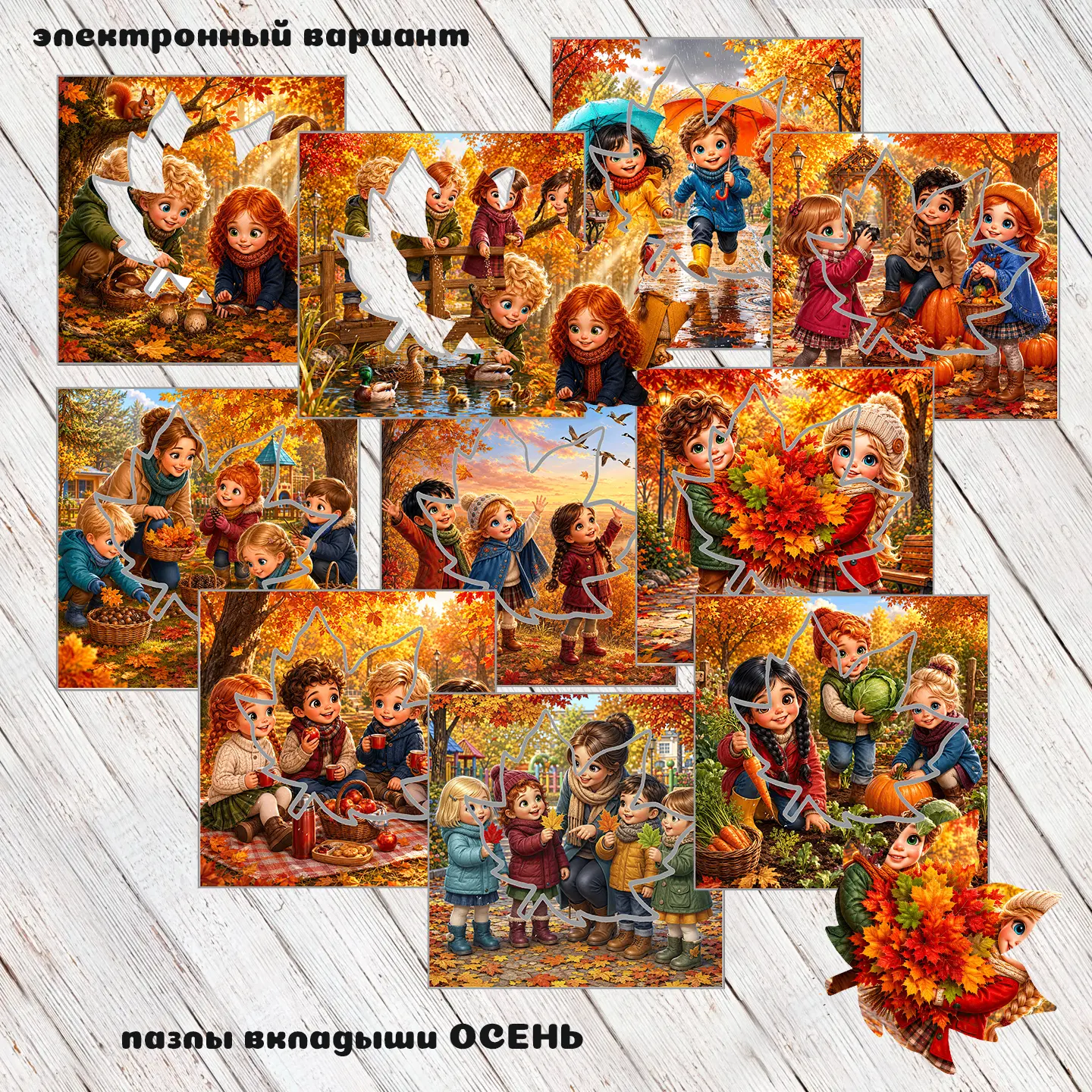 пазл-вкладыш