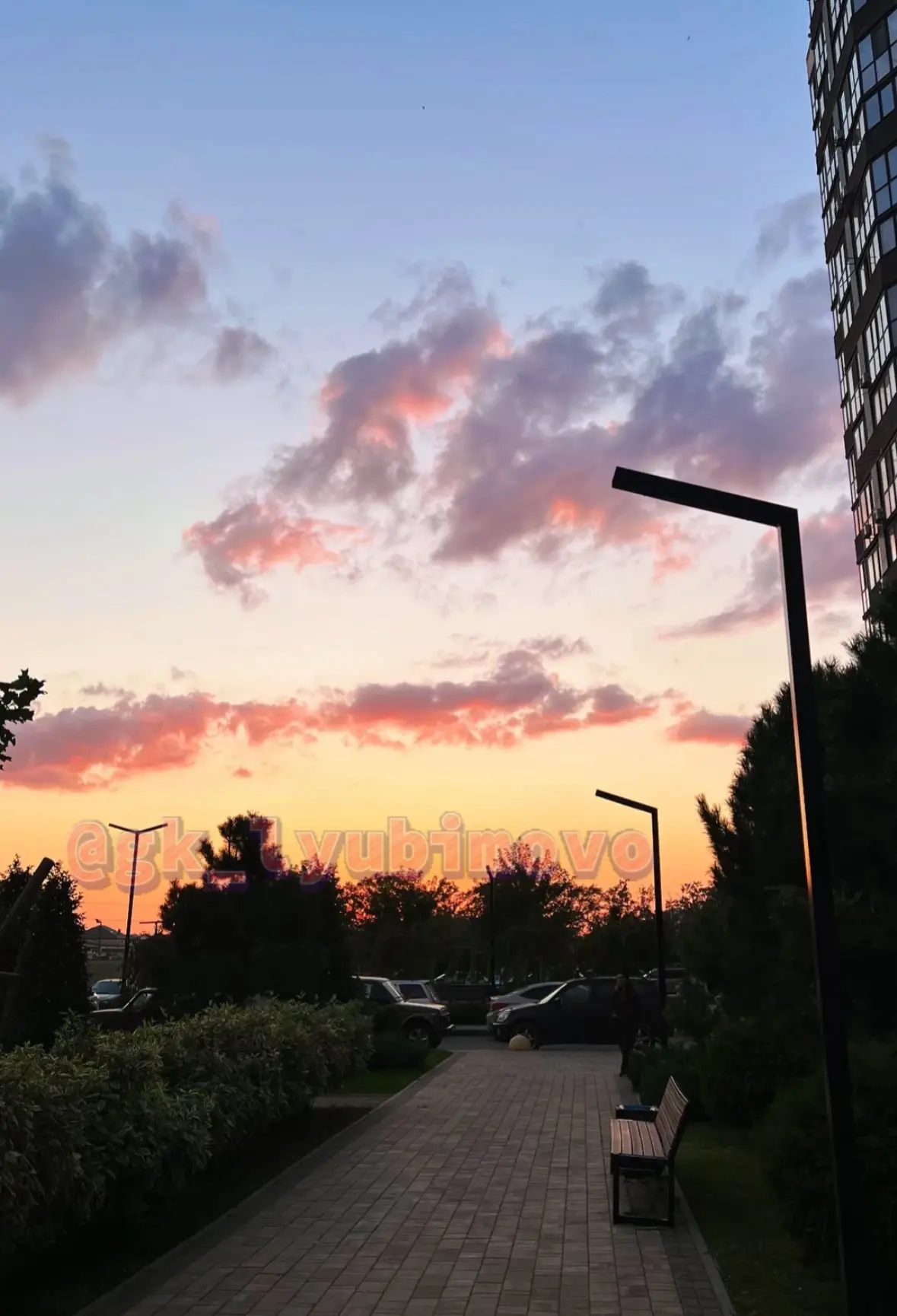 🫶Любуемся закатом 🌆