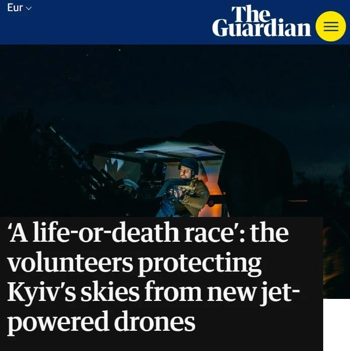 Украина сильно отстаёт в воздушной гонке вооружений, следует из статьи The Guardian