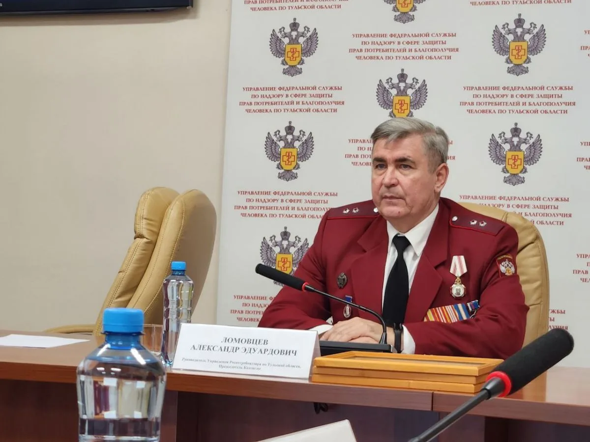 Главного санитарного врача Тульской области Александра Ломовцева отправили в СИЗО на дв...