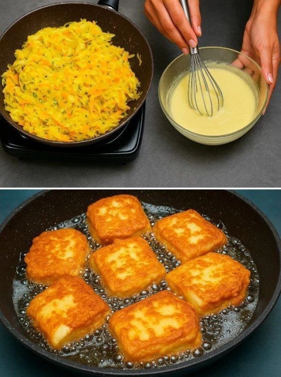 ТУШЕНАЯ КАПУСТА В ЛАВАШЕ И КЛЯРЕ — ВКУСНЕЕ ПИРОЖКОВ!😋