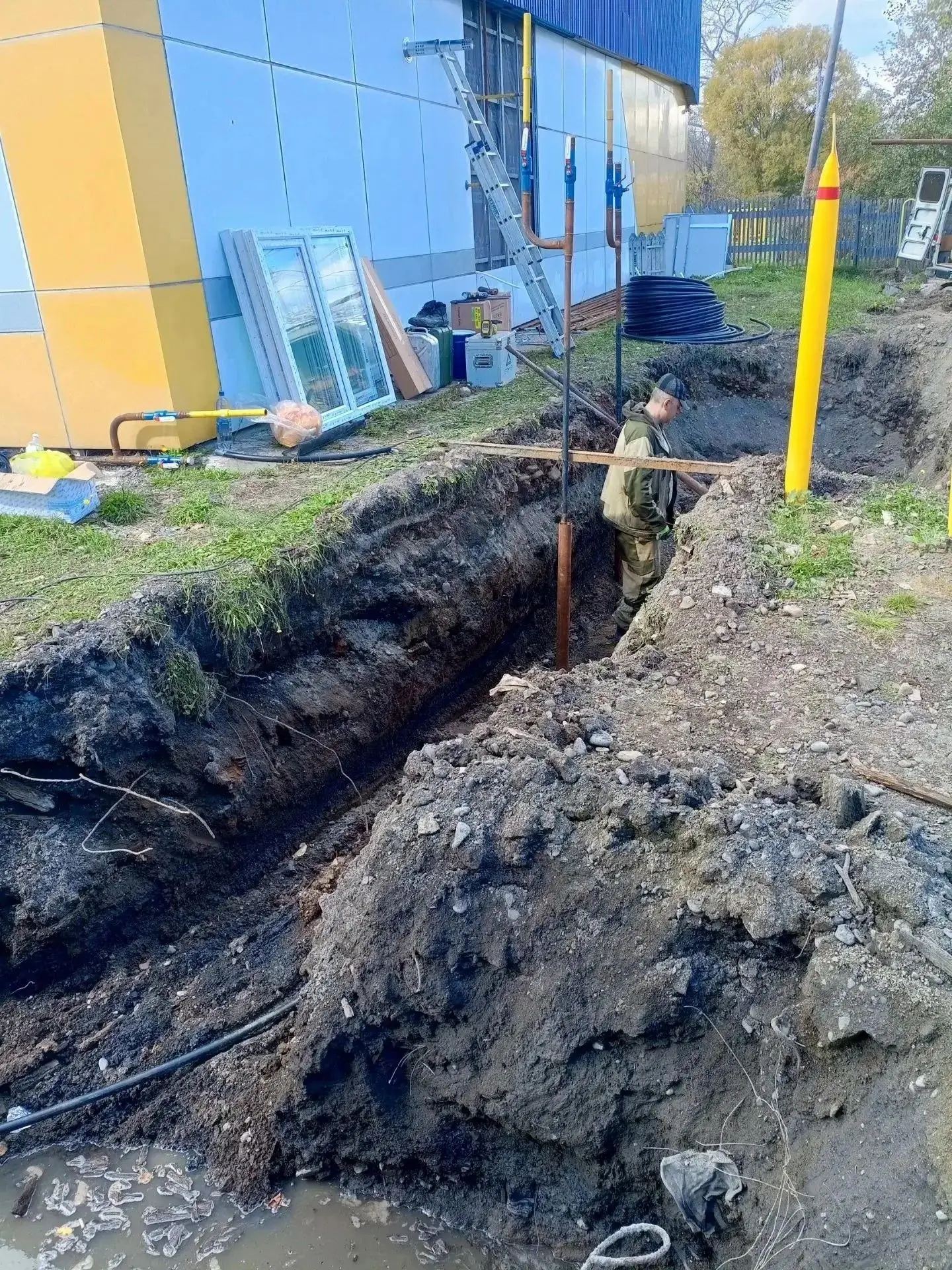 🌡 Тепло для села Новое: социальные объекты готовят к подключению газа