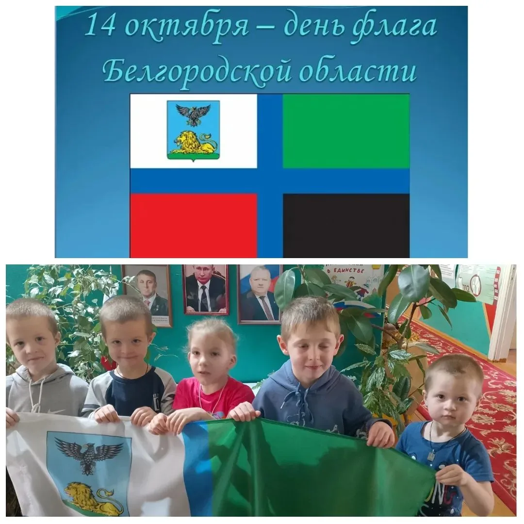 14 октября — День флага Белгородской области🇷🇺