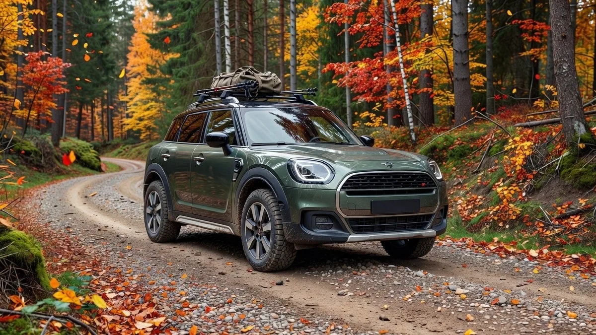 MINI подняла электрический Countryman для бездорожья: клиренс вырос на 19 мм