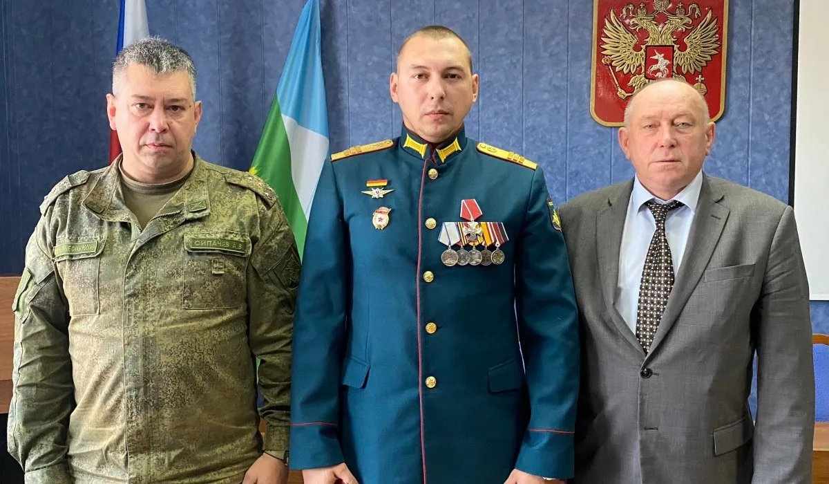❗️Сибирский боец СВО удостоен высокой награды за мужество