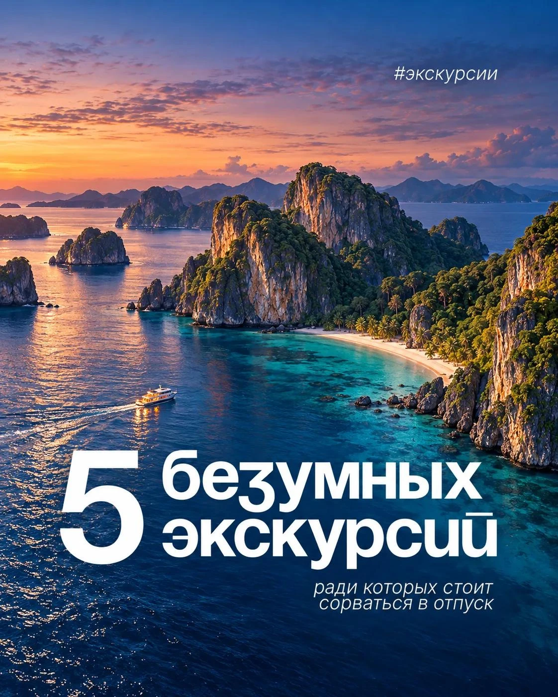 5 безумных экскурсий, ради которых стоит сорваться в отпуск 🌍