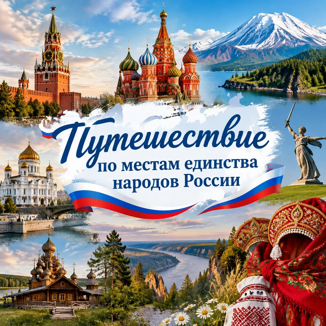 «Путешествие по местам единства народов России»