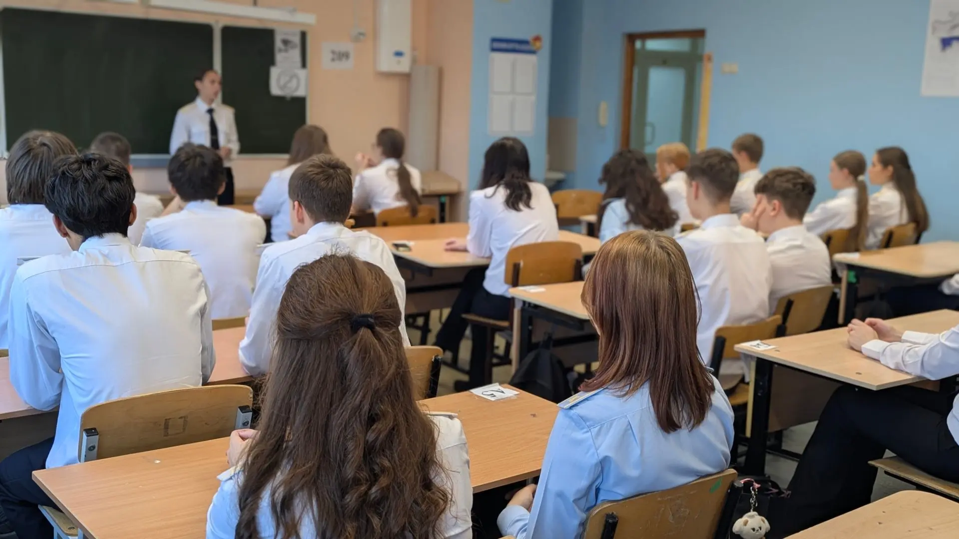 В рамках профориентационной работы в гимназии состоялась познавательная встреча учащихс...