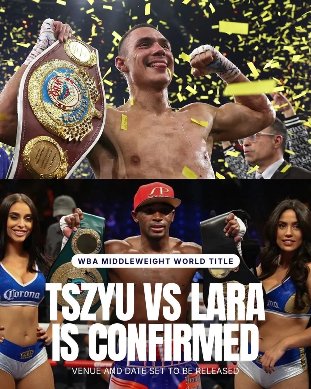 🥊 Цзю подерётся за пояс WBA с Ларой