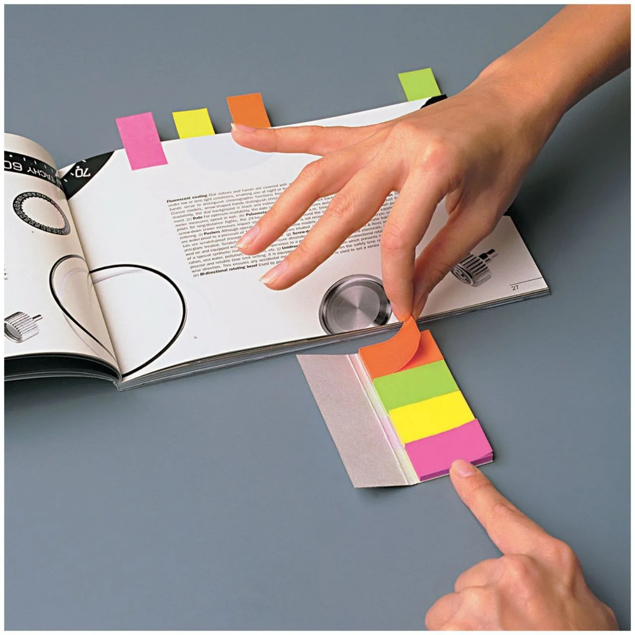 🧠 Клейкие закладки Post-it изобретены химиком Спенсером Силвером, создавшим клей, не в...