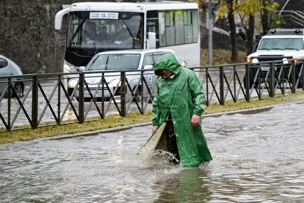 📸 Последствия ливня во Владивостоке