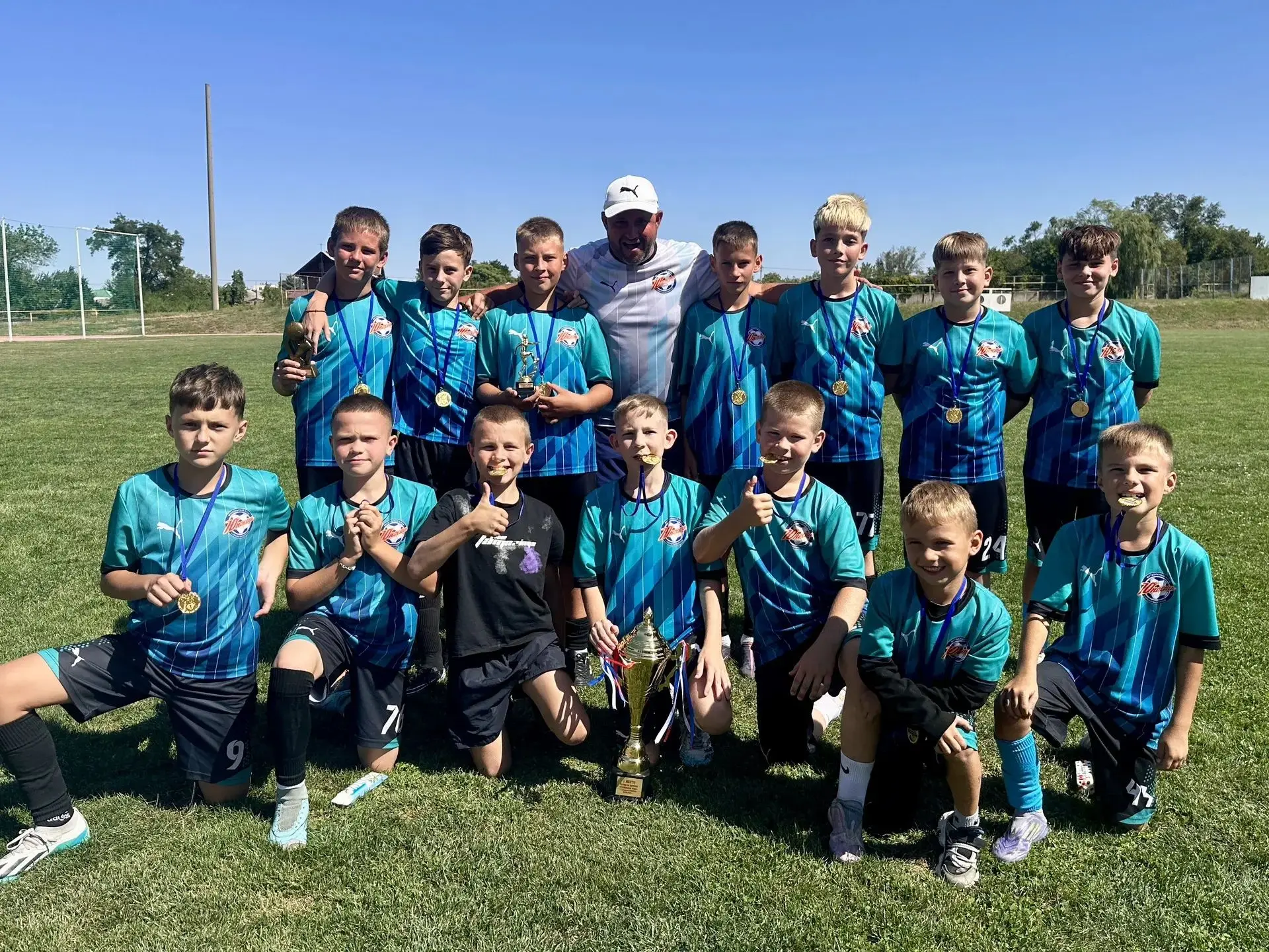 ⚽30 августа в г.Новоалександровске на стадионе «Победа» состоялся футбольный турнир сре...
