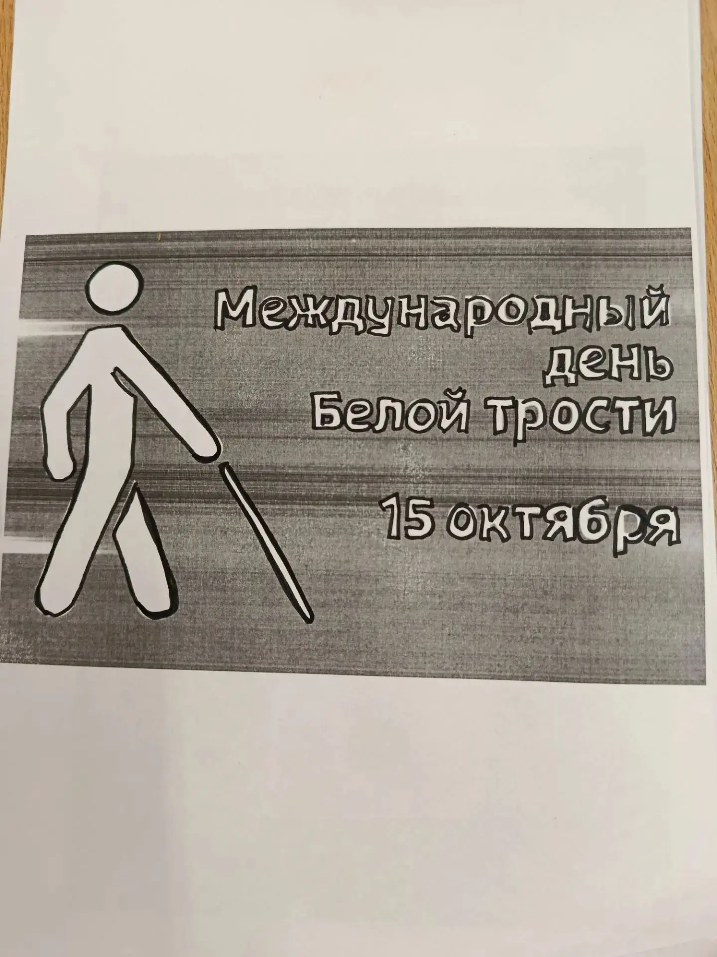 15 октября отмечался Международный день белой трости 🤍