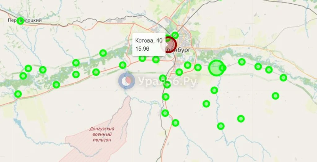 В Оренбурге серьезное превышение сероводорода