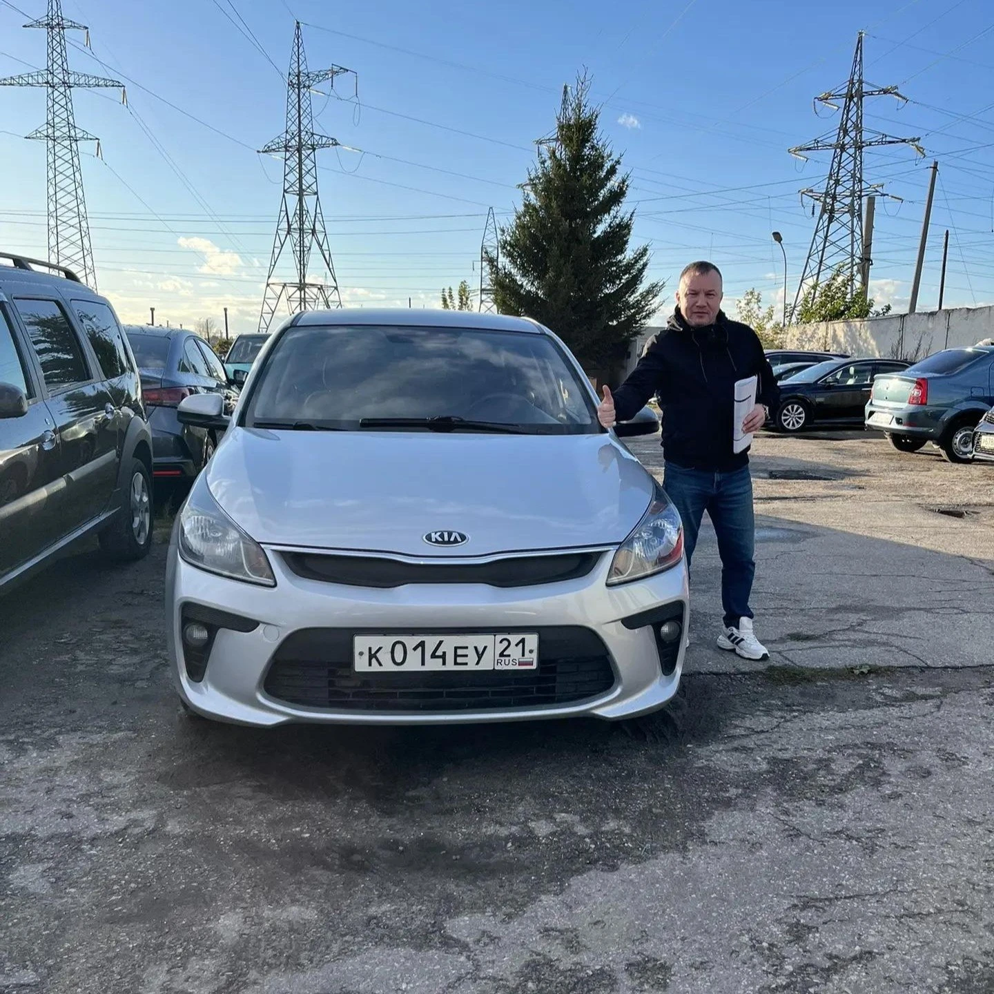 Сергей из Чебоксар приобрёл Kia Rio 2018 года 🚗