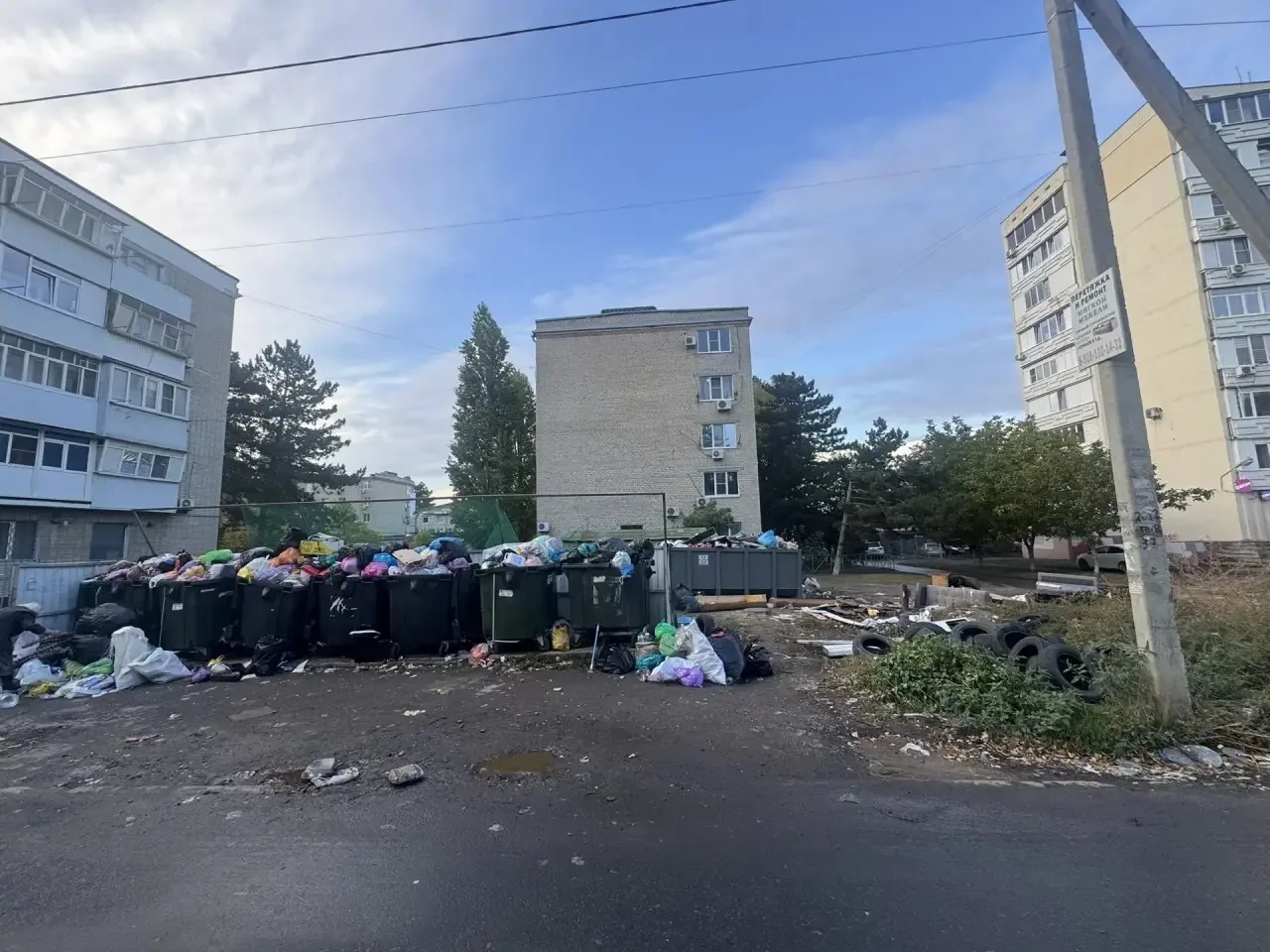 Севастопольская улица 109 жалуется на вонь