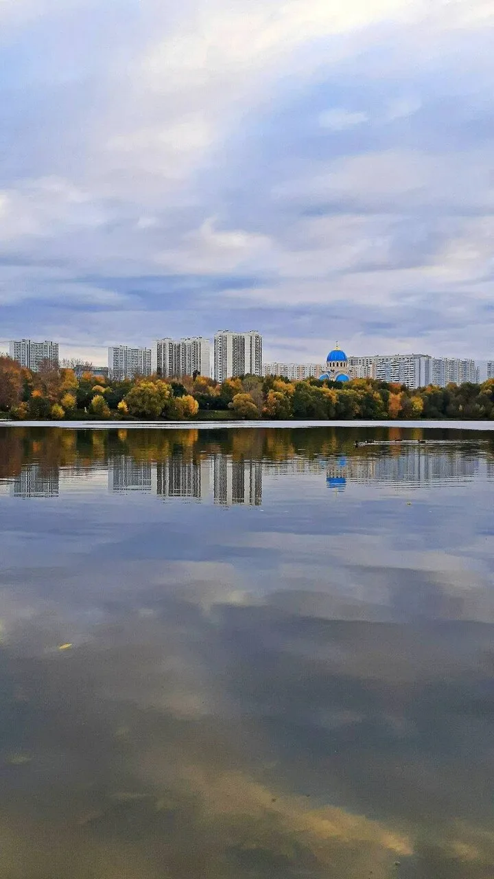 Золотая осень на Борисовских прудах ❤
