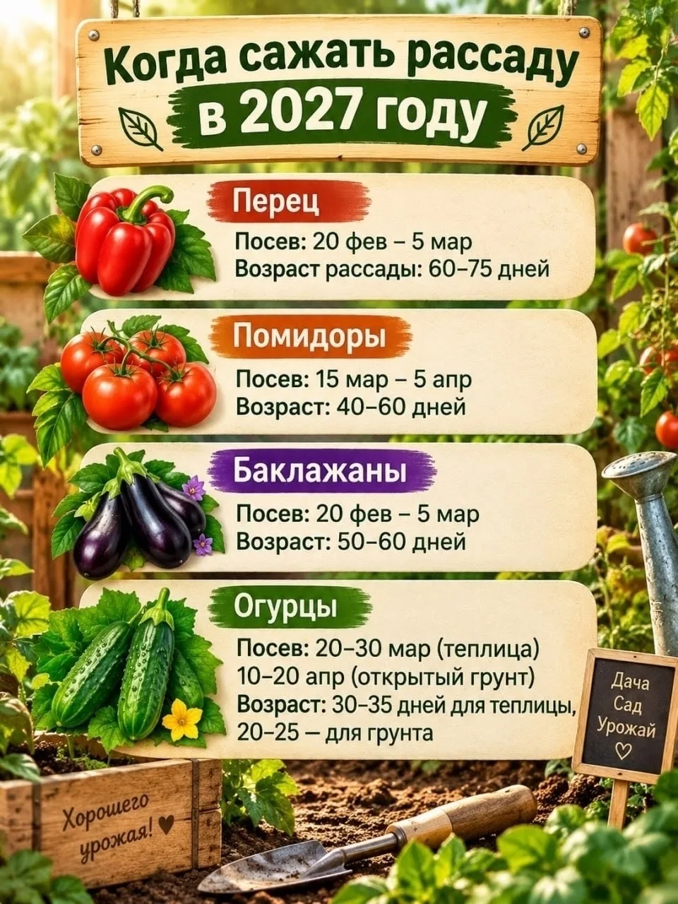 Советы дачникам для хорошего сезона ⚡