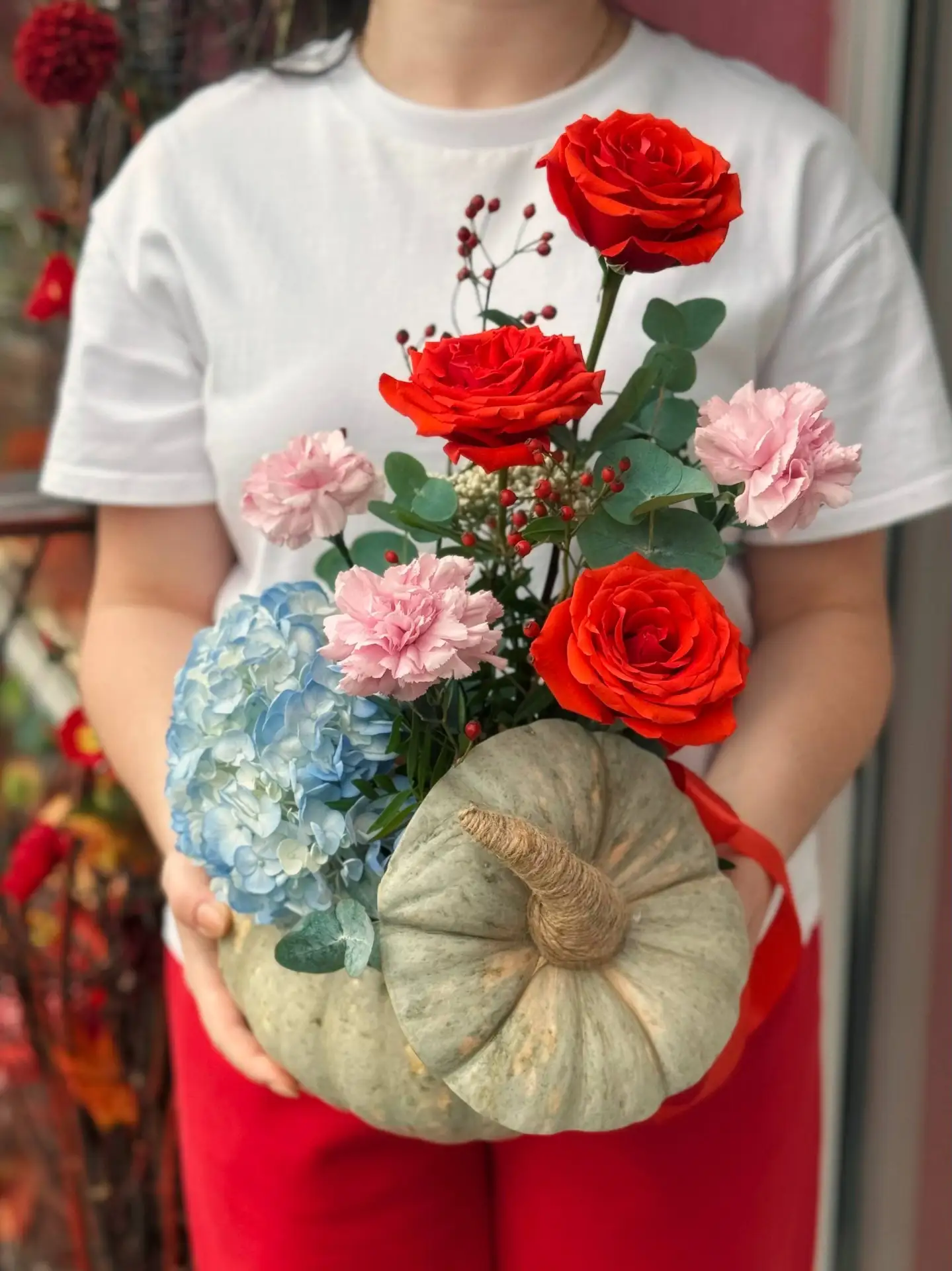 Цветочные тыковки с Амундсена 64 🎃