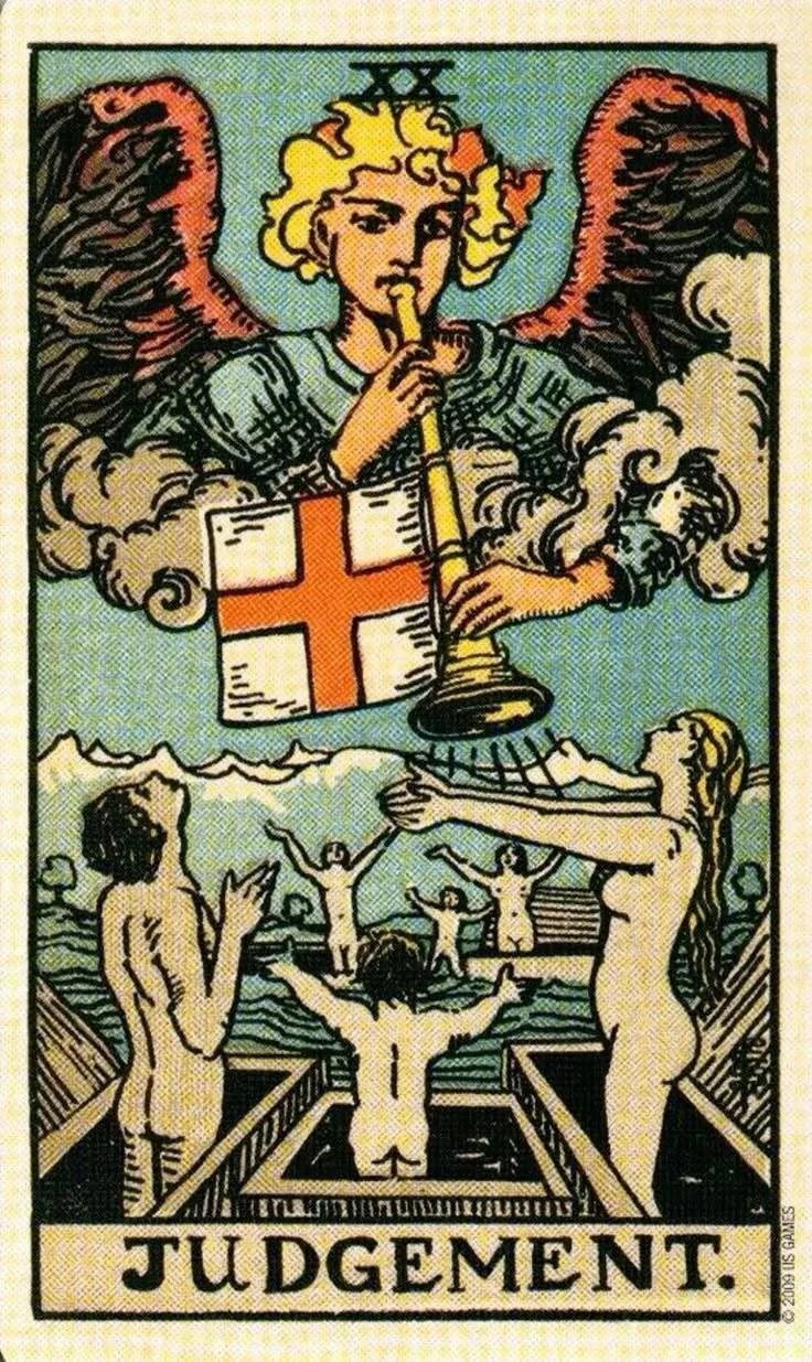⚡️🔮 Почему Суд считается картой нового этапа, хотя на нём вообще-то изображены мертвецы?