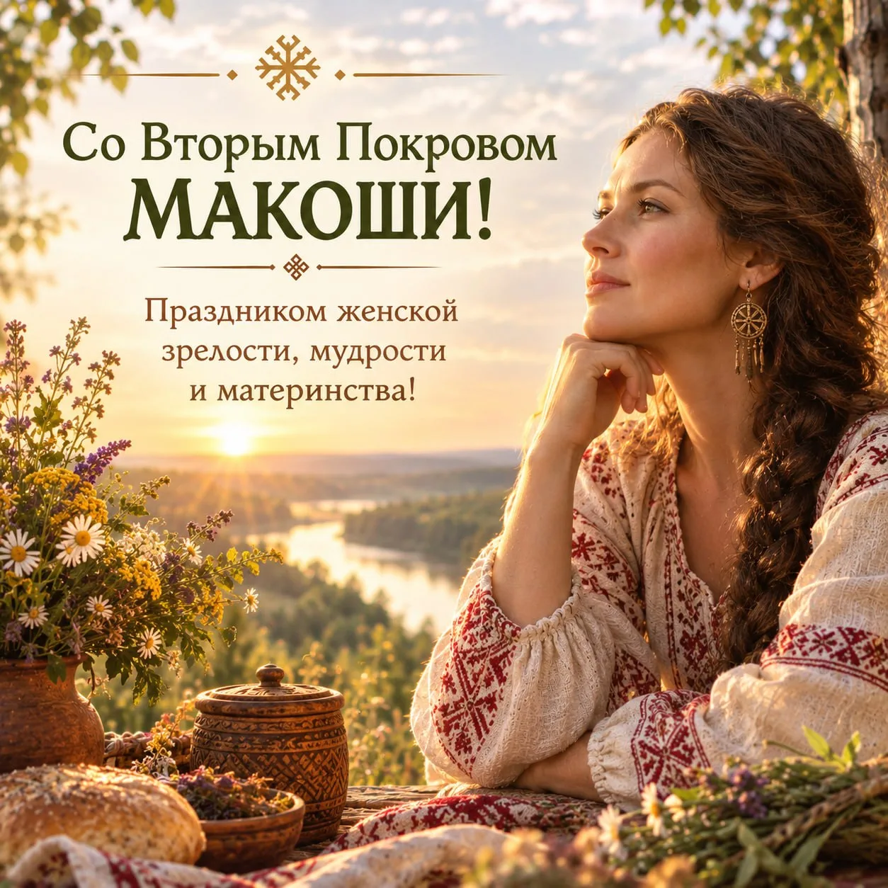 🧶15 октября - Второй покров Макоши – день богини Макоши