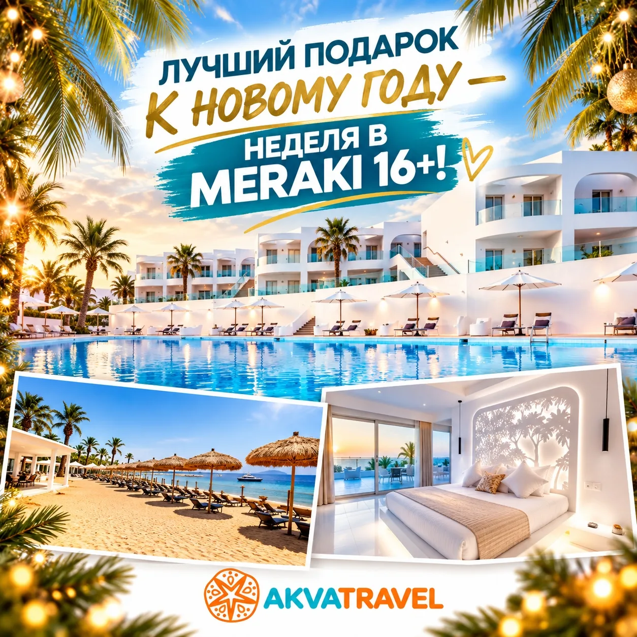 Meraki Resort Sharm El Sheikh 5★ — стильный современный отель с особенной атмосферой 💙