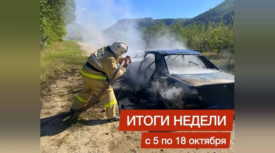 За неделю спасатели ликвидировали 39 пожаров в Крыму
