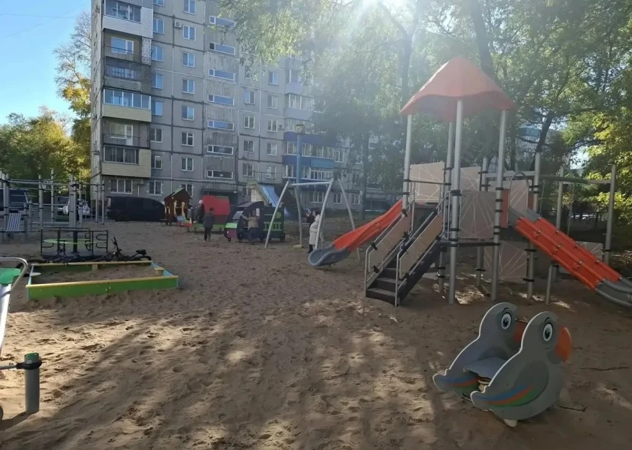 🛝Новый стандарт комфорта: в Комсомольске-на-Амуре подходит к завершению благоустройств...