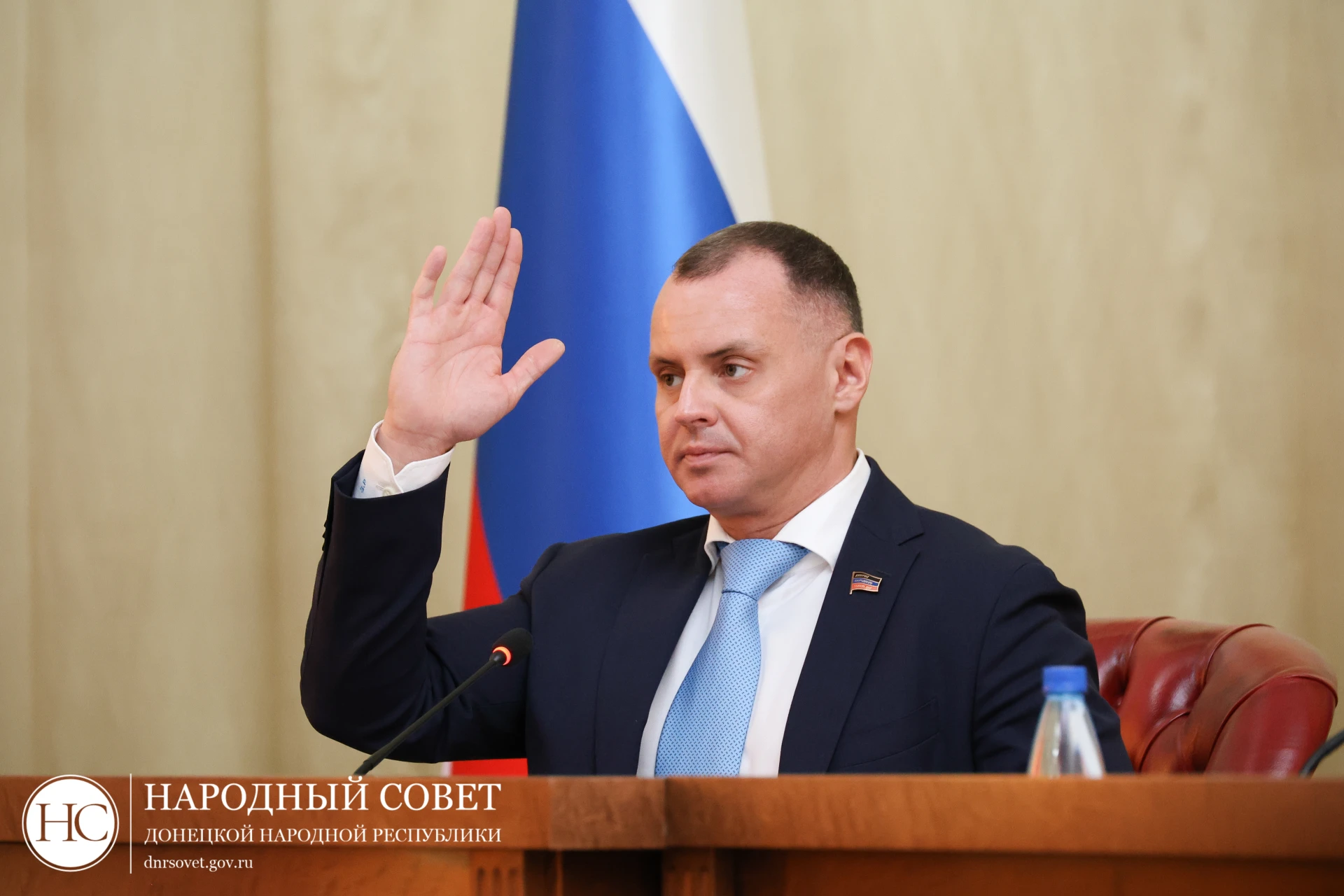 Пленарное заседание Народного Совета Донецкой Народной Республики I созыва. 8 октября 2...