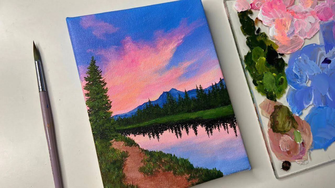 🎨 «Иногда самое важное, что можно сделать для себя, — просто дать себе время побыть с ...