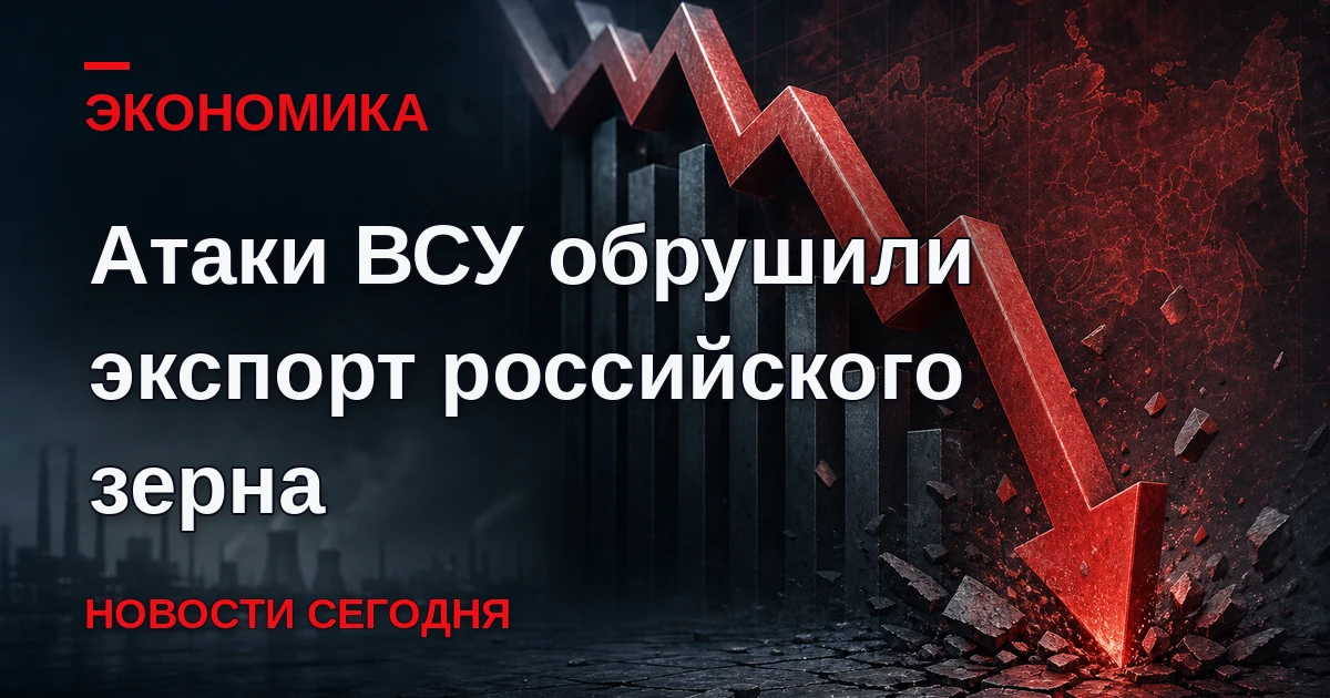 По итогам сентября 2026 года экспорт основных видов российского зерна сократился почти ...