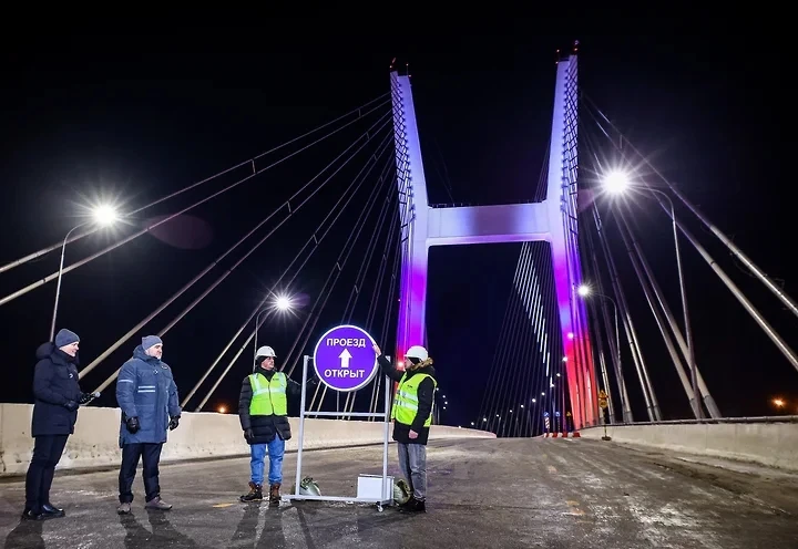 Сроки строительства четвертого моста через Обь в Новосибирске продлены до 31 декабря 20...