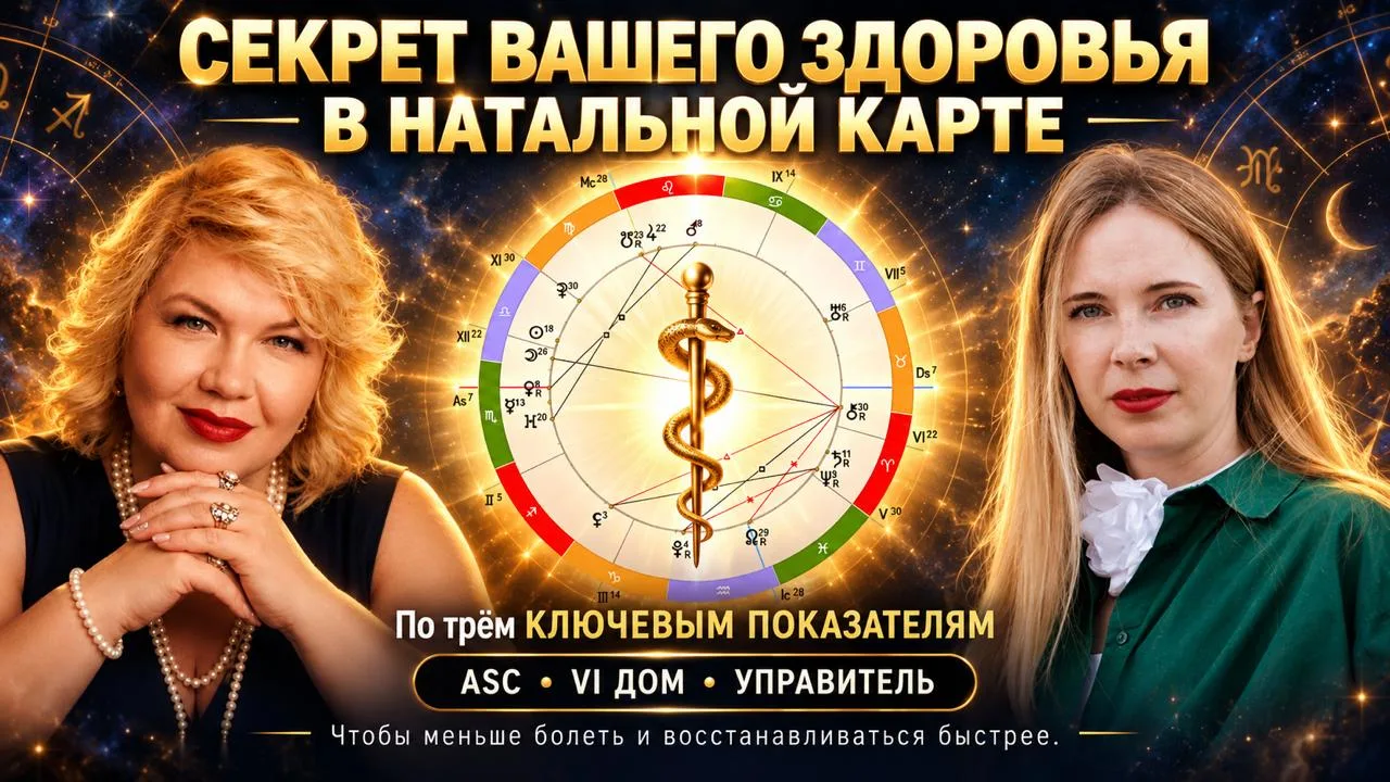 Секреты вашего здоровья в натальной карте.