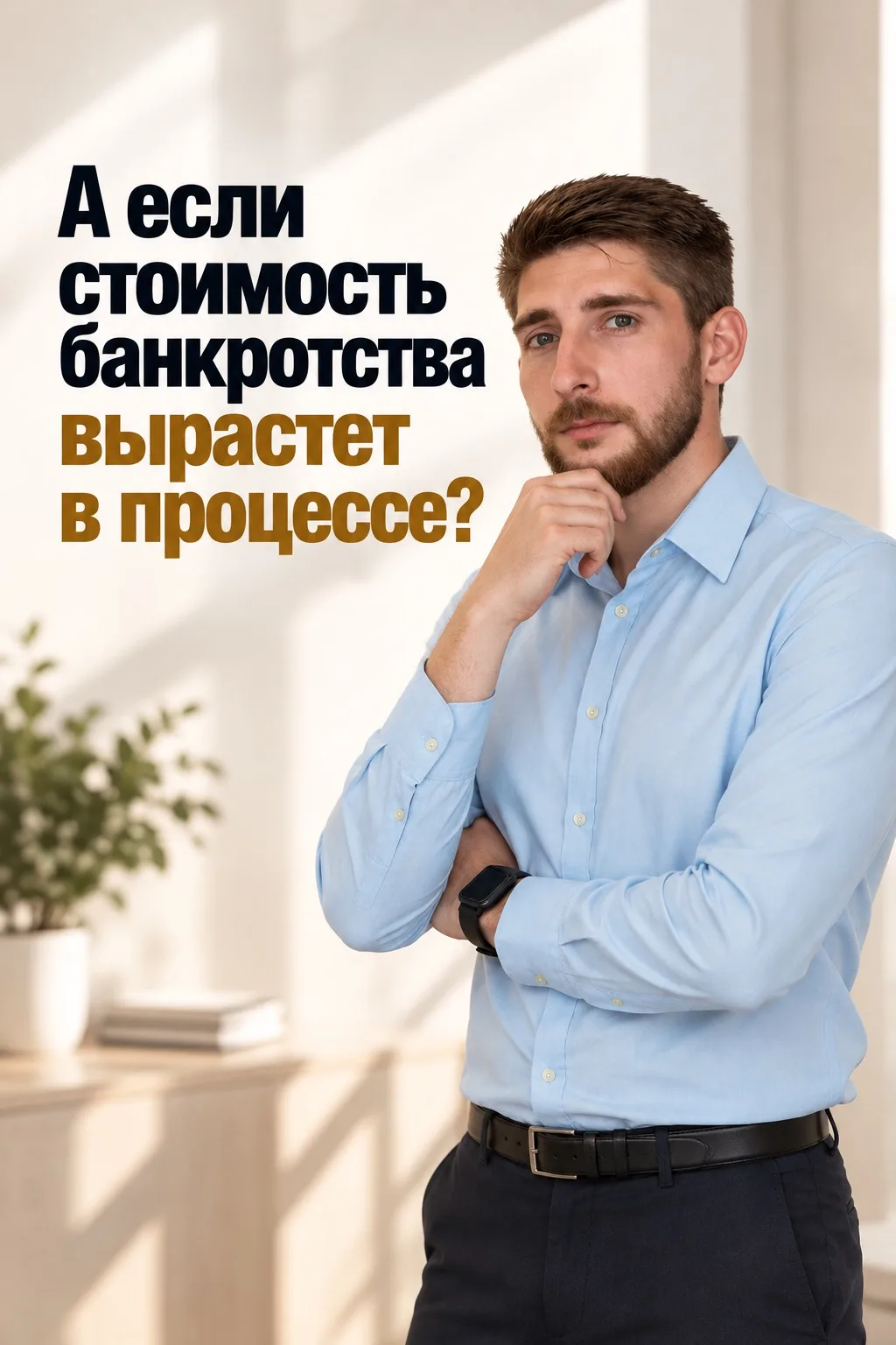 💬 «А если стоимость банкротства вырастет в процессе?»