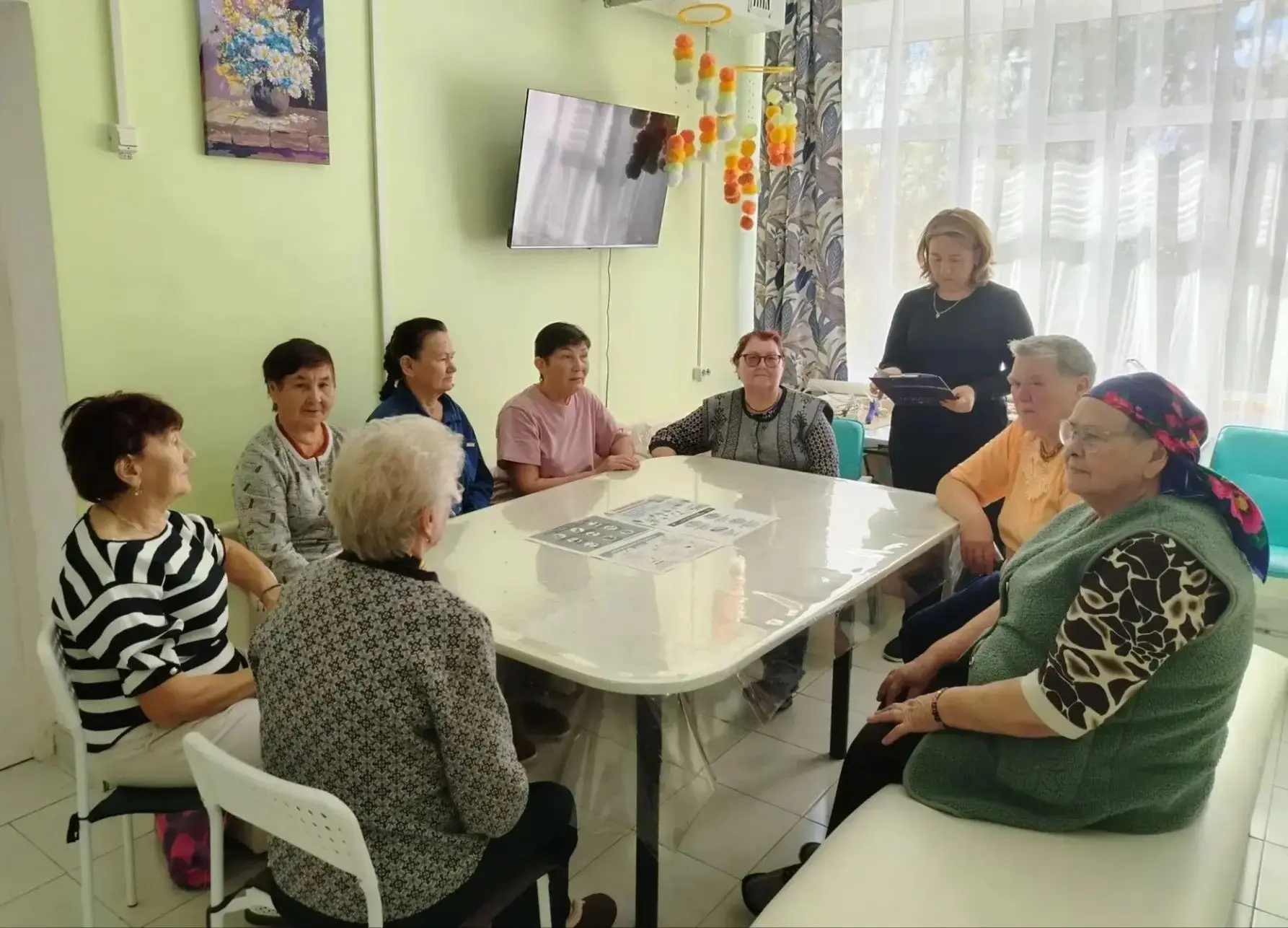 📍В отделении дневного пребывания г.Дюртюли прошло важное и познавательное занятие «Ост...