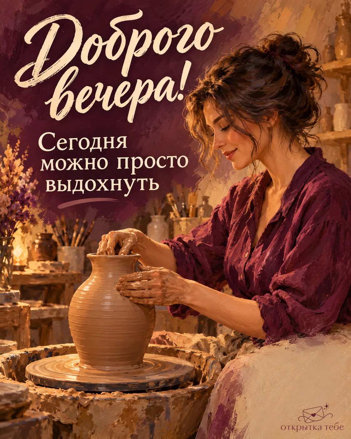 Можно сбавить темп и заняться чем-нибудь приятным.