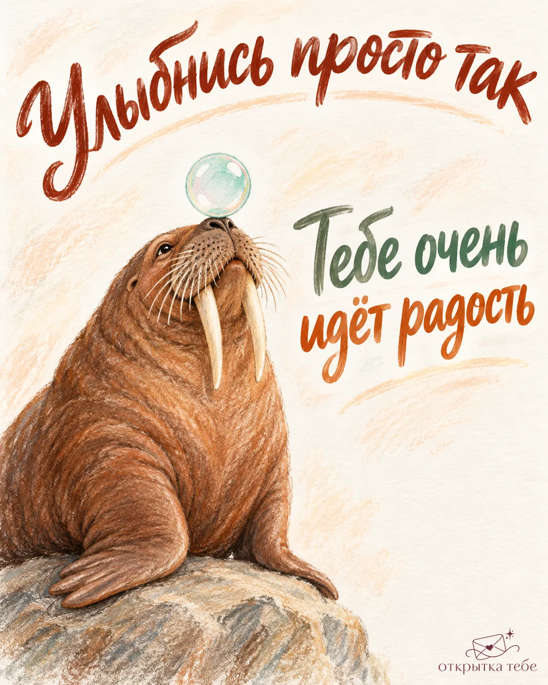 Вот тебе маленький повод улыбнуться.