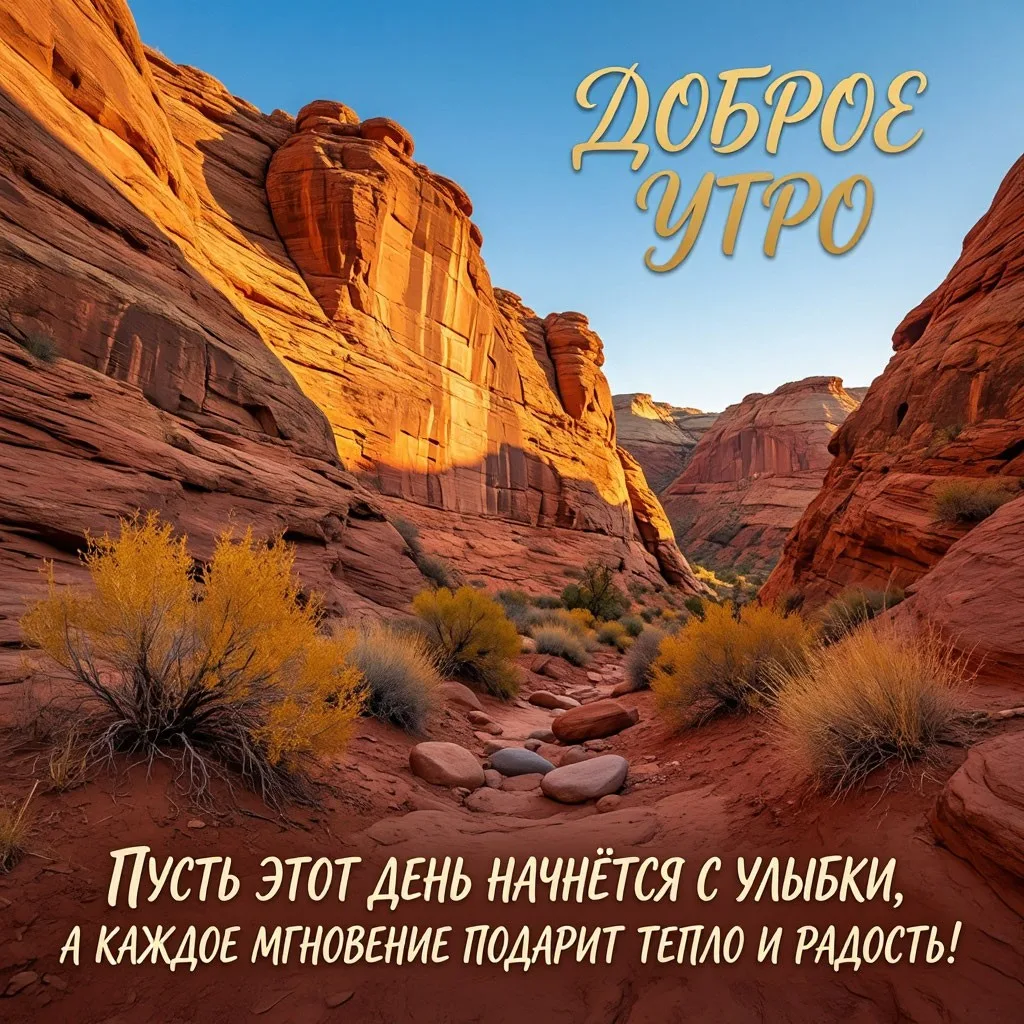 Пусть это утро будет самым добрым,