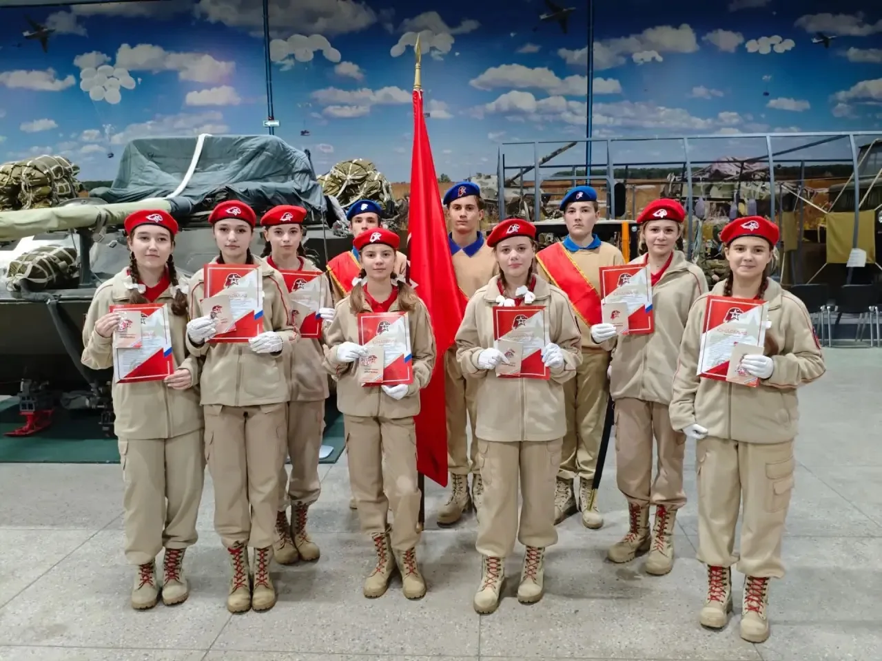 📍 Сегодня на базе комплекса Музея истории Воздушно-десантных войск, посвящённого истор...