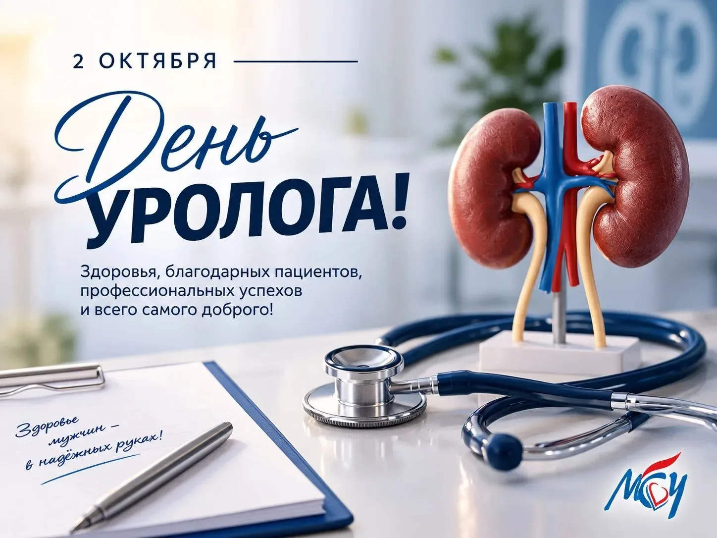 Сегодня, 2 октября — Всемирный день уролога! Праздник, о котором вслух говорят не так ч...