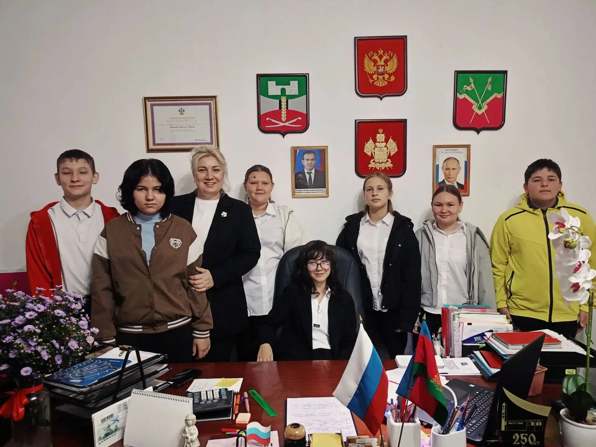 В рамках «Месяца профориентации» обучающиеся нашей школы побывали с экскурсией в админи...