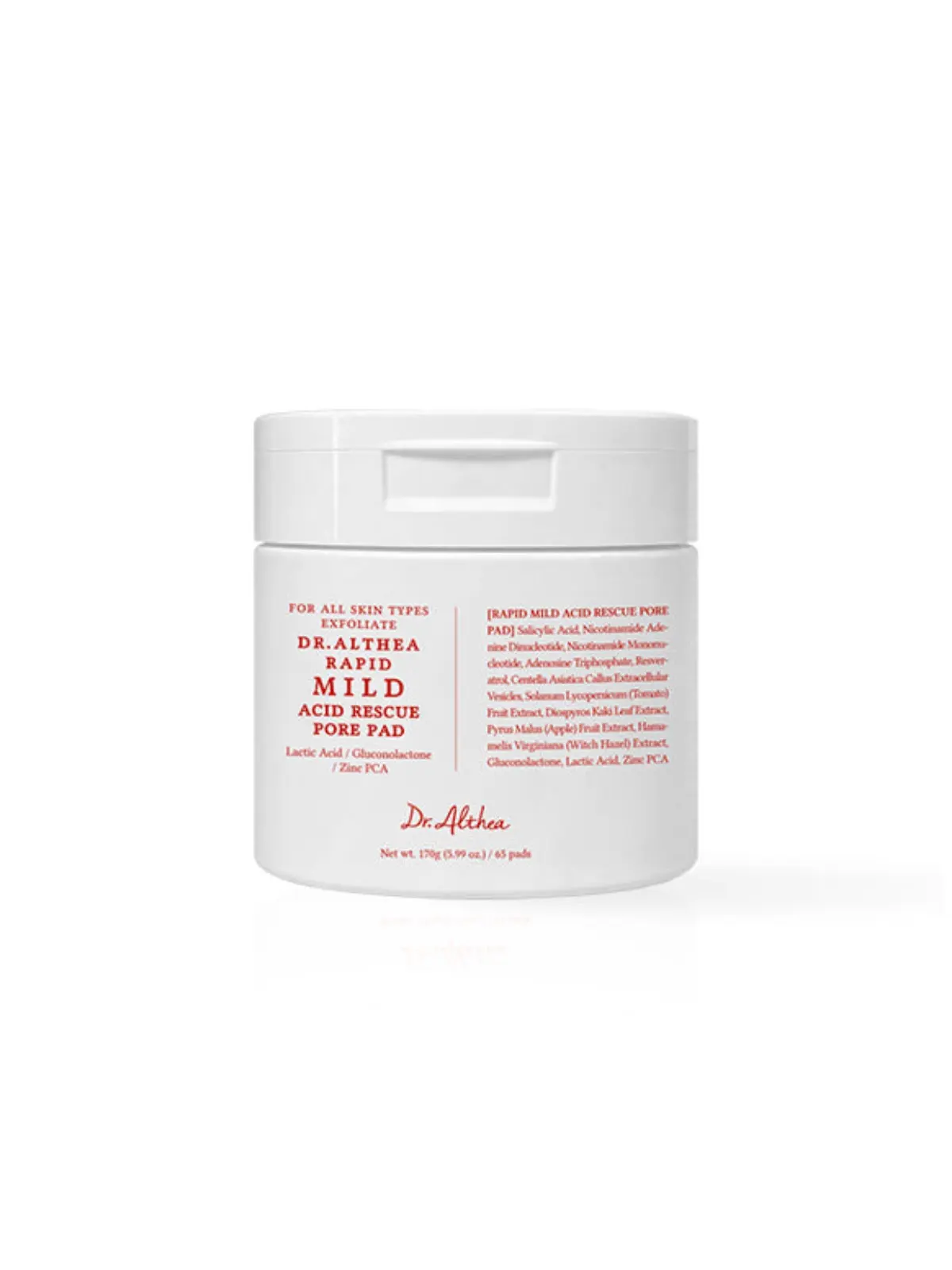 ✨ DR.ALTHEA RAPID MILD ACID RESCUE PORE PAD — мягкий уход за чистотой и текстурой кожи!