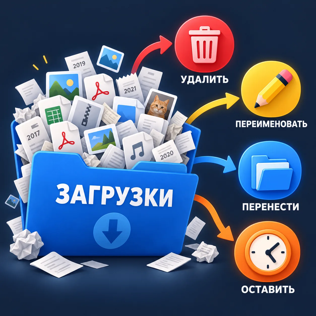 📁 Папка «Загрузки»: музей файлов, о которых все забыли