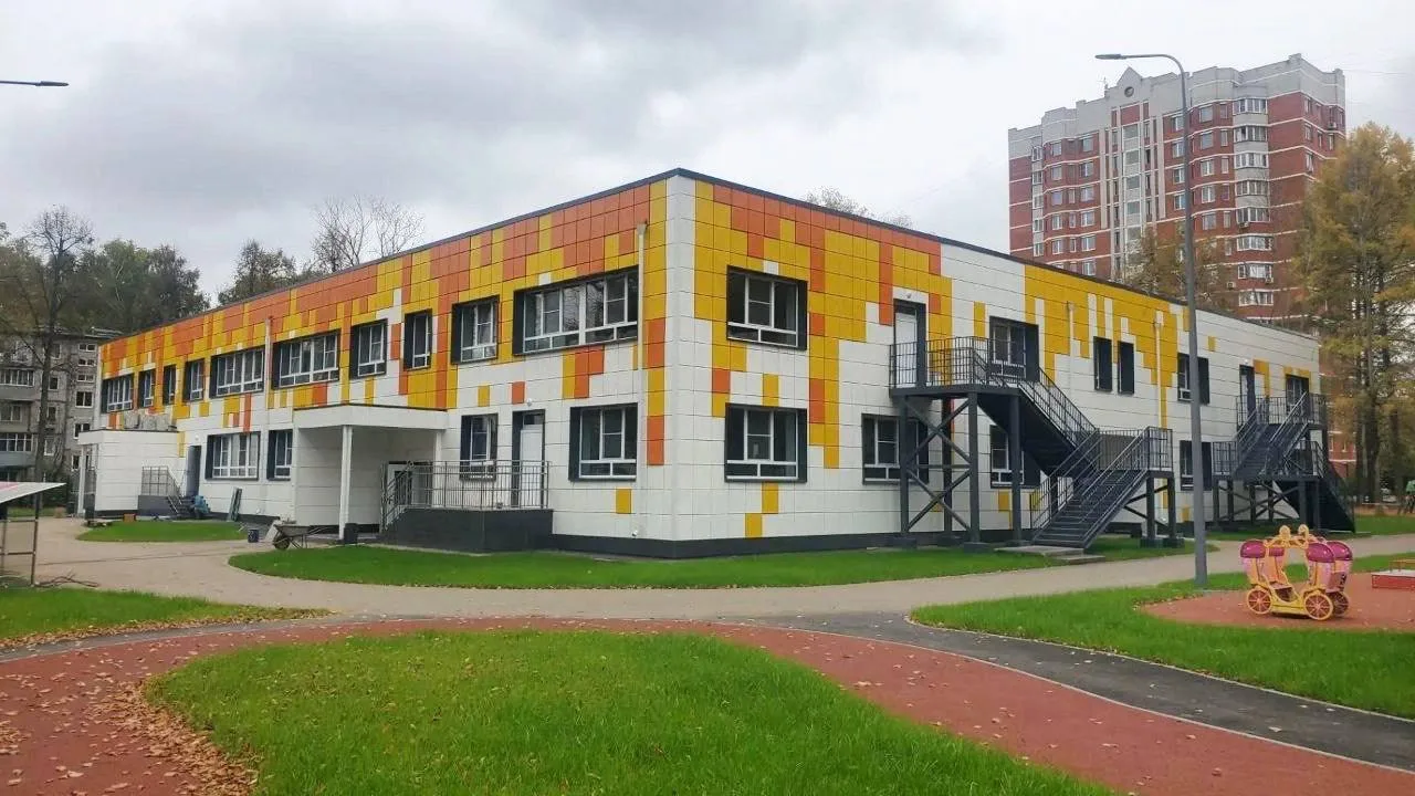 Капремонт детсада при школе №12 в Подольске вышел на финишную прямую 🏗️