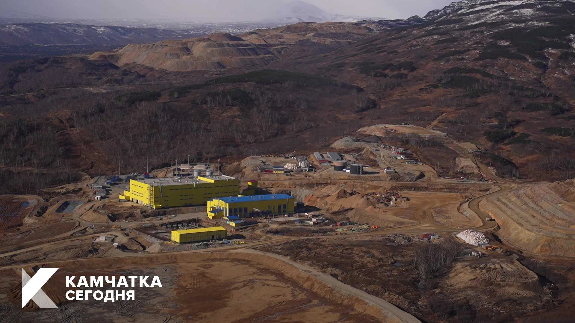 Запущена крупнейшая золотоизвлекательная фабрика на Камчатке
