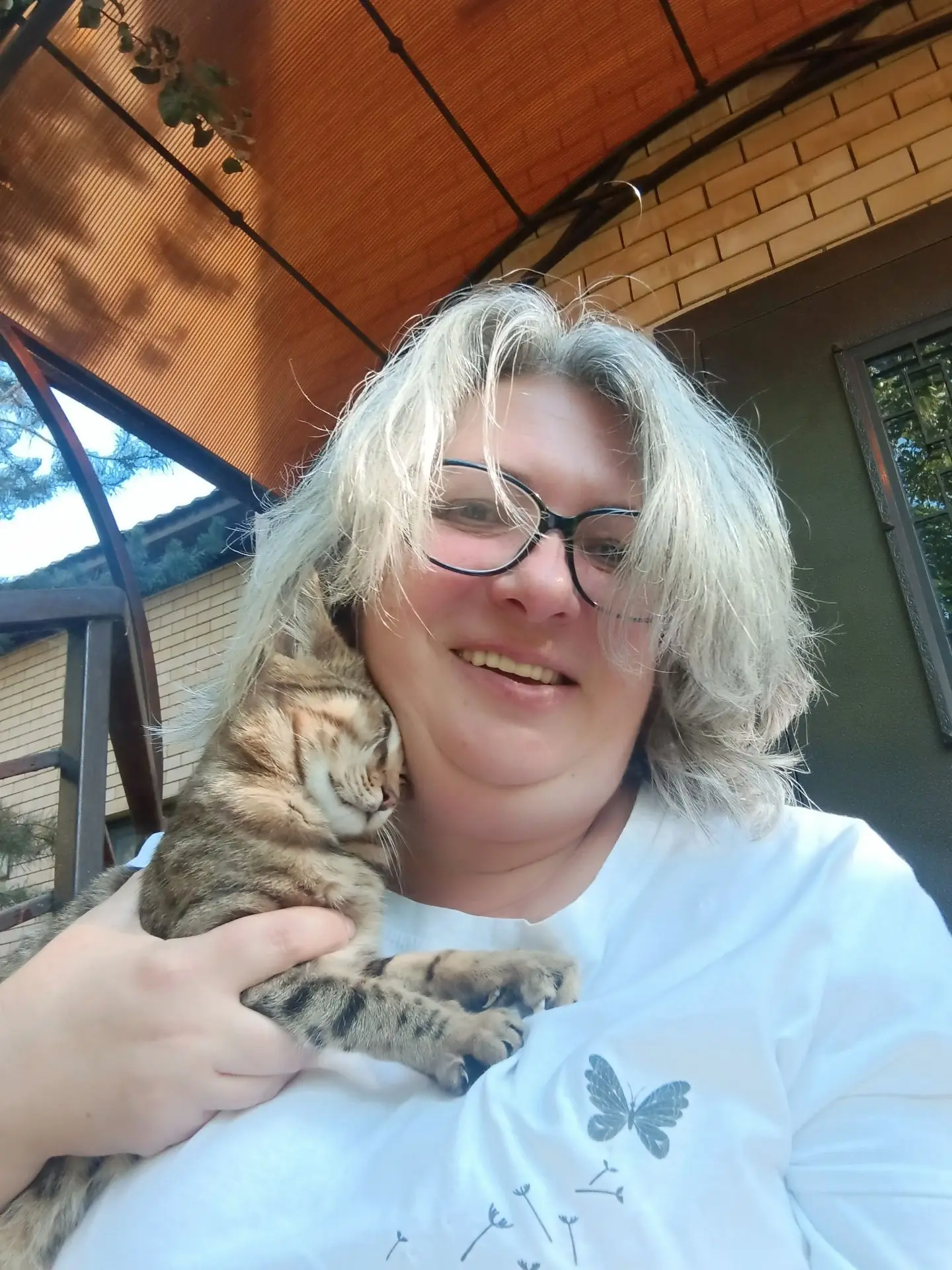Я в гостях у брата. Как только приехала,