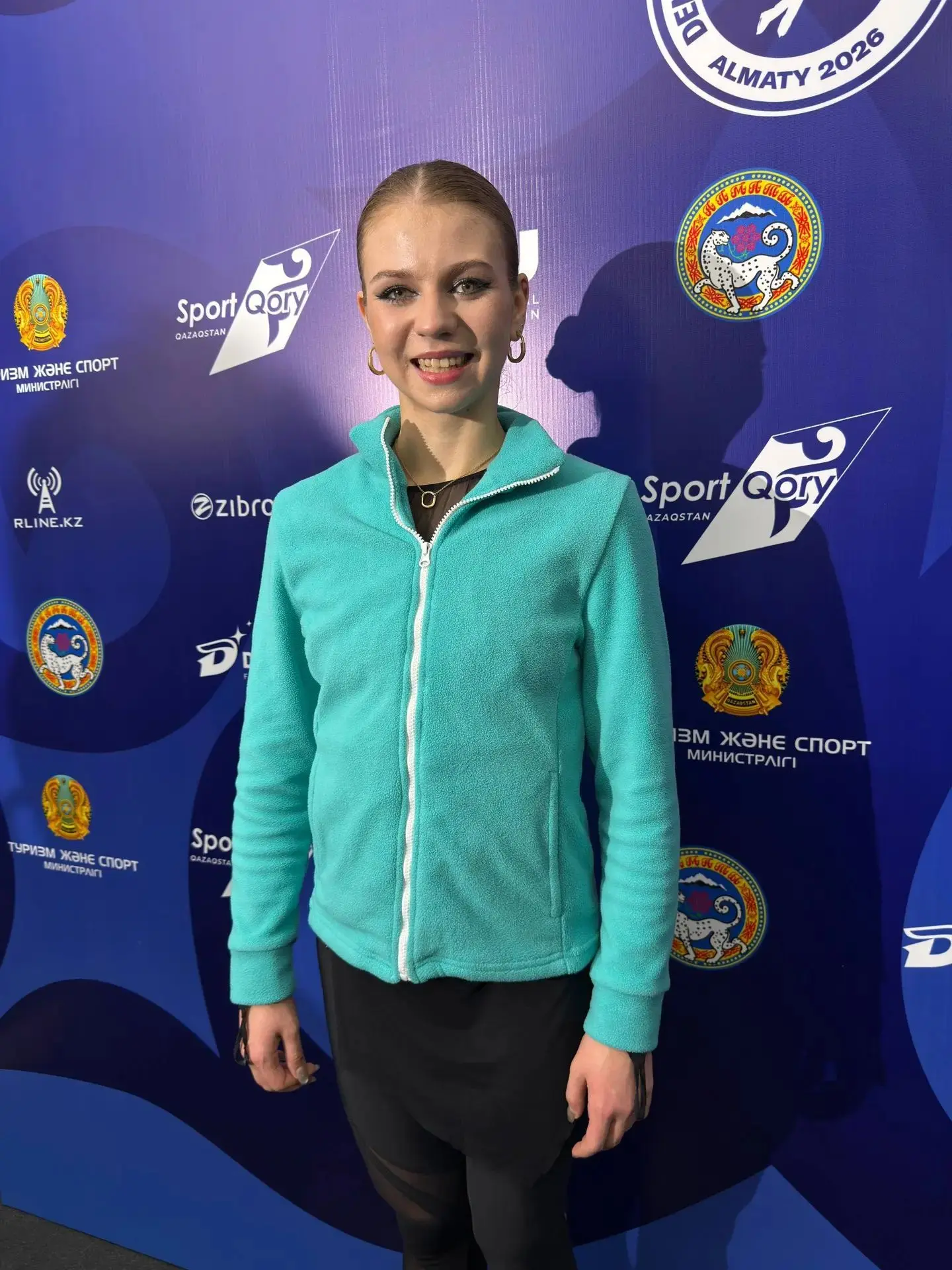 Александра Трусова после произвольной программы на 🇰🇿 Denis Ten Memorial: