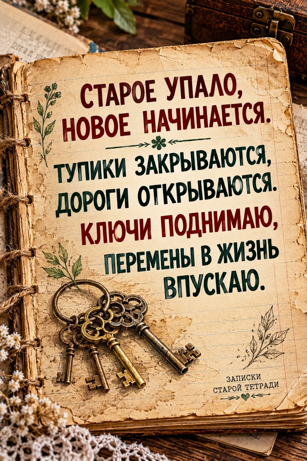 🔑 ШЕПОТОК С КЛЮЧАМИ, ЧТОБЫ ИЗМЕНИТЬ СИТУАЦИЮ