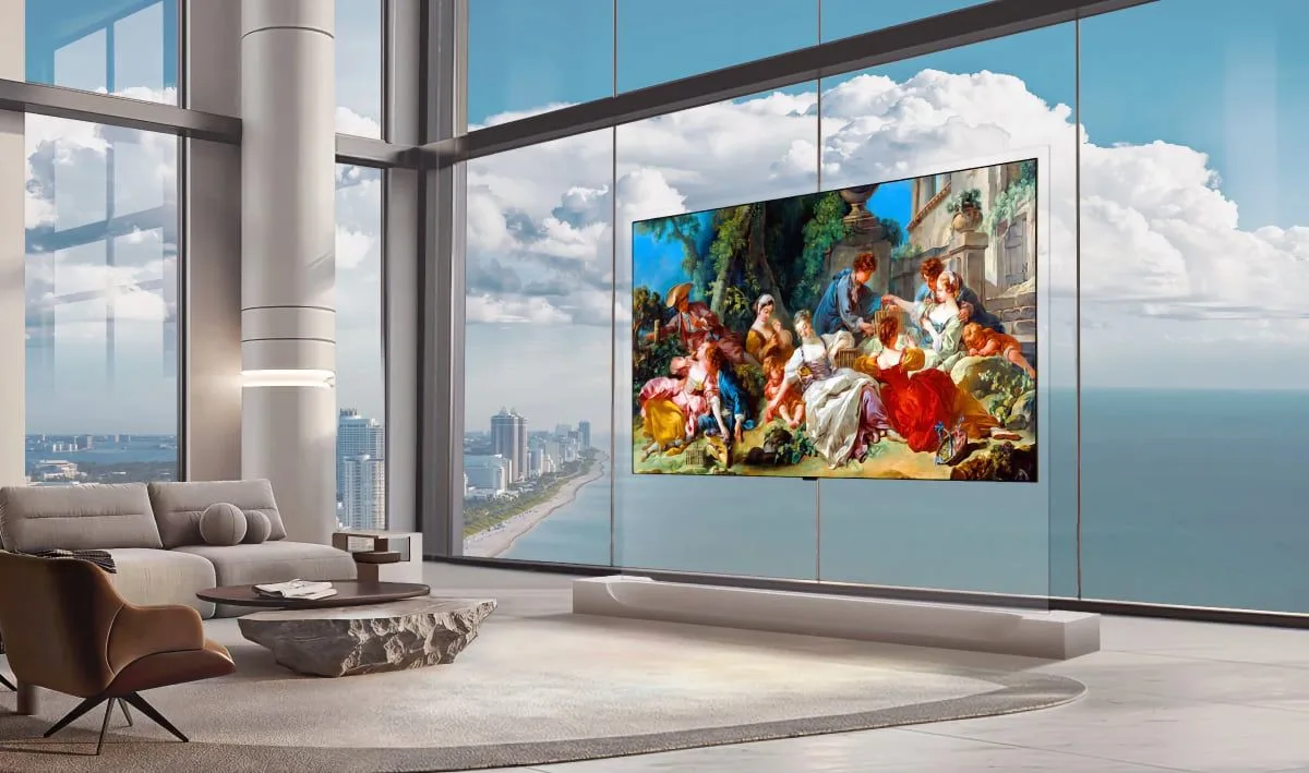 📺 LG выпустила «обои-телевизор» OLED W6