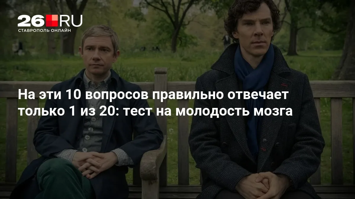 На эти 10 вопросов правильно отвечает только 1 из 20: тест на молодость мозга